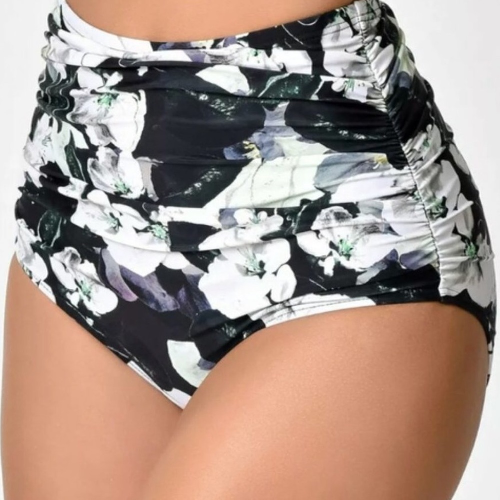 Unique Vintage Georgina High Waist Floral bottom